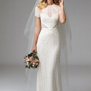 Size 8 Wtoo "Lenora" Wedding dress